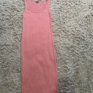 Ribbed fitted dress